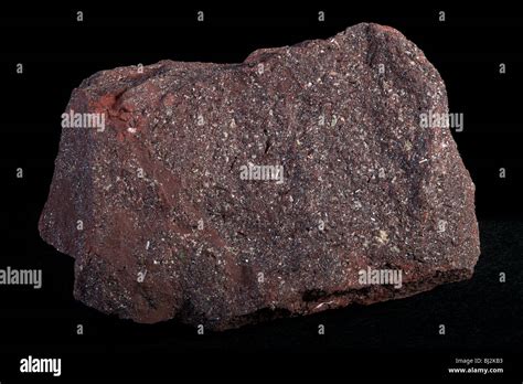 Red Hematite (Iron Ore Stock Photo - Alamy