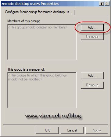 Add Domain Users to local Remote Desktop Users group using Group Policy