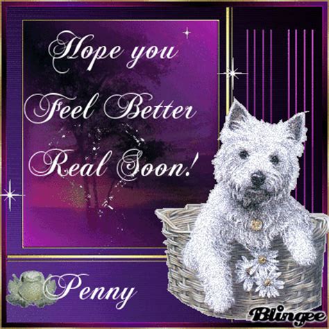 Hope you feel better soon Kelli Picture #70445640 | Blingee.com