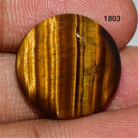 Natural Golden Tiger eye Gemstone Tiger eye Cabochon Loose | Etsy