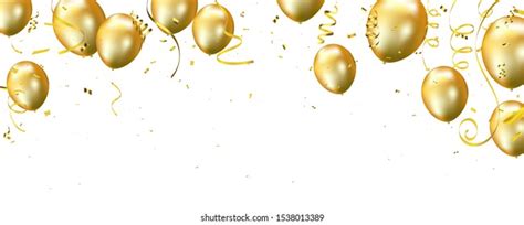 Gold Balloons White Background Images: Browse 60,464 Stock Photos & Vectors Free Download with ...