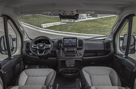 2022 Ram ProMaster interior - The Fast Lane Truck