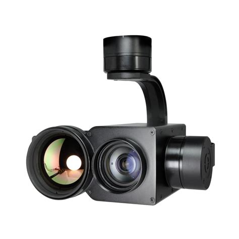 30X optical zoom and thermal imaging drone gimbal camera with object ...