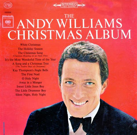 Williams, Andy Christmas Album (CS8887, CL2087) - Christmas LPs to CD Operated by DLF Music ...