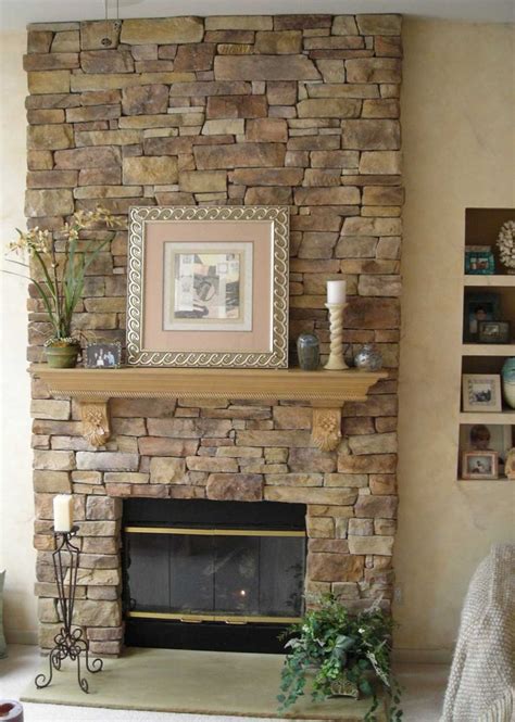 43+ Top Fireplace Interior Design Ireland | Stacked stone fireplaces, Faux stone fireplaces ...