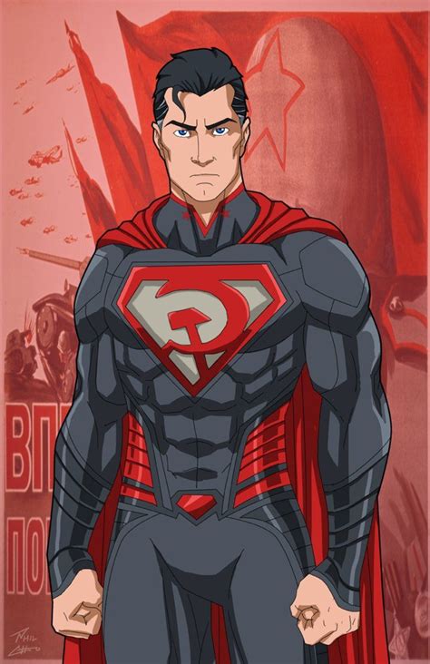 Red Son Superman. color by DannyK999 | Heróis de quadrinhos, Personagens de quadrinhos, Desenho ...