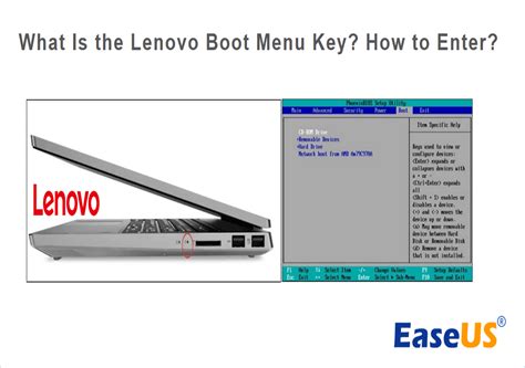 What Is the Lenovo Boot Menu Key? How to Enter?