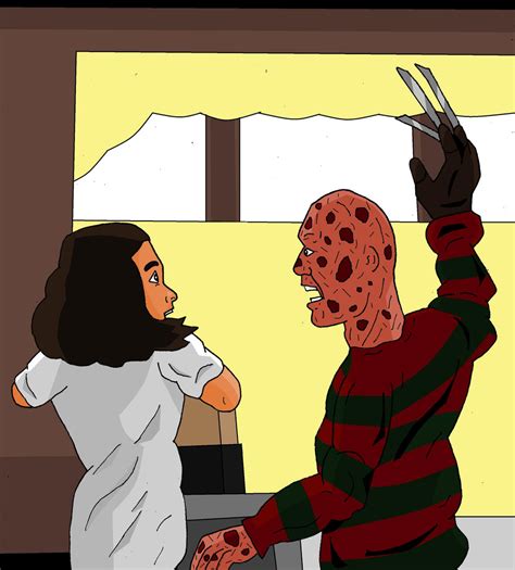 Freddy Krueger And Nancy Thompson 2 by tarblessj6 on DeviantArt