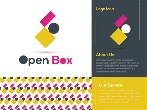 Open Box Logo Design by Graphic Panda on Dribbble