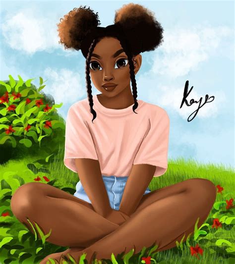 Cute Afro Girl Anime Wallpapers - Wallpaper Cave