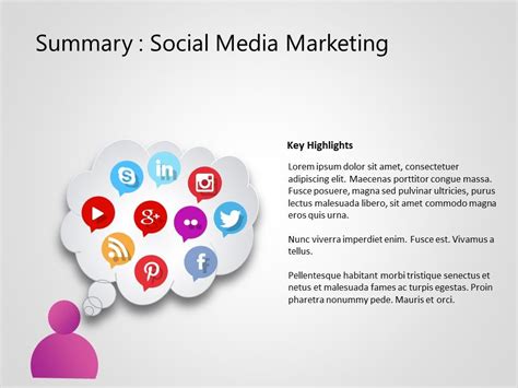 Pin on Social Media PowerPoint Templates | Social Media PPT Slide Designs