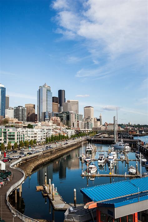 "Downtown Seattle Skyline" by Stocksy Contributor "Take A Pix Media ...