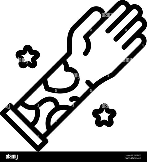 Tattoo hand icon, outline style Stock Vector Image & Art - Alamy