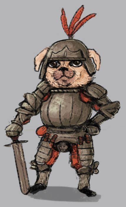 Dog Knight by Skrumpgoblin on DeviantArt