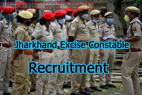 Jharkhand Excise Constable Recruitment 2024 { Released Soon } 583 ...