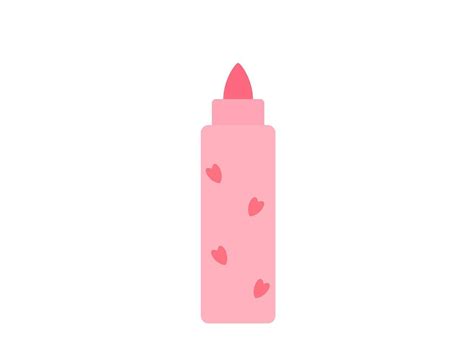 lipstick vector illustration flat design 17653293 Vector Art at Vecteezy