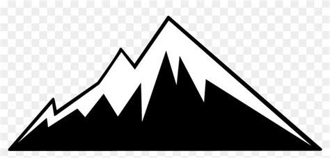 Black and White Mountain Logo - LogoDix