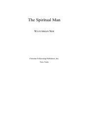 The_Spiritual_Man.pdf - The Spiritual Man WATCHMAN NEE Christian ...