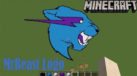 Minecraft Pixel Art-MrBeast Logo - YouTube