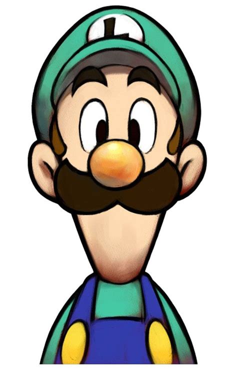 Luigi - Characters & Art - Mario & Luigi: Superstar Saga | Super mario ...