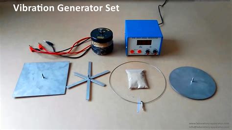 Vibration Generator and Sine Wave Signal Generator Full Set Chladni Figures HTP1001 | Laboratory ...