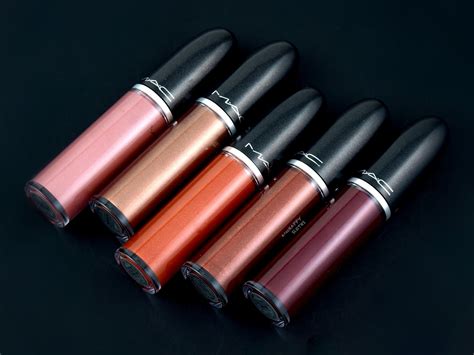 MAC Retro Matte Liquid Lipcolour Metallics: Review and Swatches | The Happy Sloths: Beauty ...