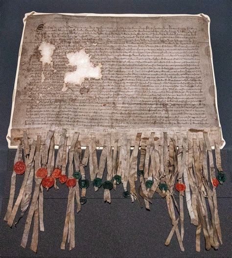 The Declaration of Arbroath: Historic document displayed at National ...