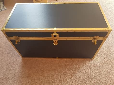 Large Vintage Storage Trunk Worth | ThriftyFun