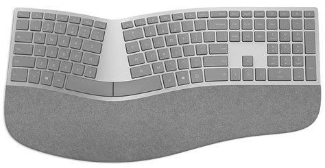 Buy Microsoft 3RA-00022 Surface Ergonomic Wireless Keyboard,Gray Online ...