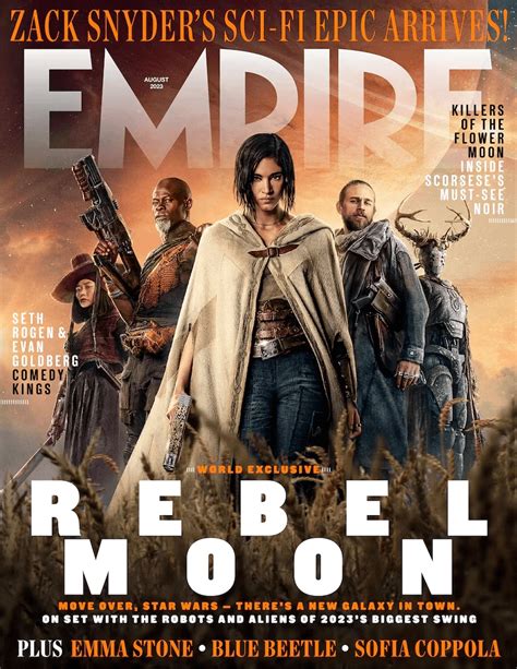 Zack Snyder’s Rebel Moon Warriors are Ready to Take Over Netflix With New Look Empire Covers