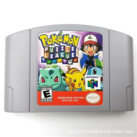 Pokemon N64 Game cartridge for Nintendo 64 Video Games MARIO PARTY 2 ...