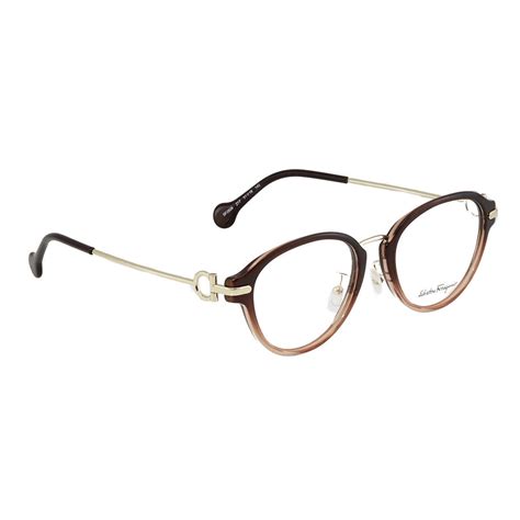 Salvatore Ferragamo - Salvatore Ferragamo Men's Brown-Beige Eyeglasses SF2826 217 51 - Walmart ...