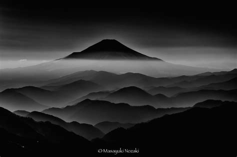 Mt.Fuji in monochrome by Masayuki Nozaki on 500px | Monochrome, Monochrome photography, Nature ...