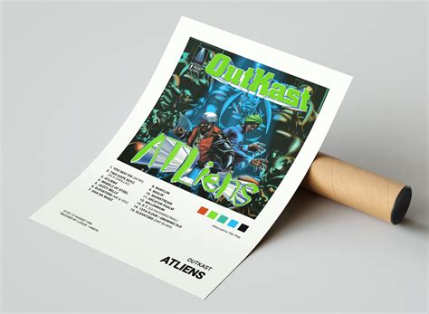 Outkast - ATLiens Album Cover Poster | Architeg Prints