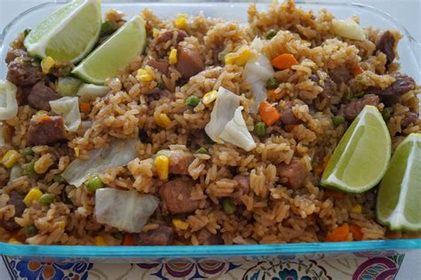 Pork Fried Rice - Sierra Leonean Recipe | The Cooking Wardrobe