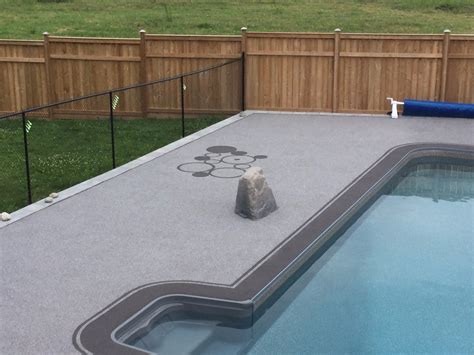 Pool Deck Resurfacing | Pool Deck Ideas | Soft Crete Rubber Surfacing