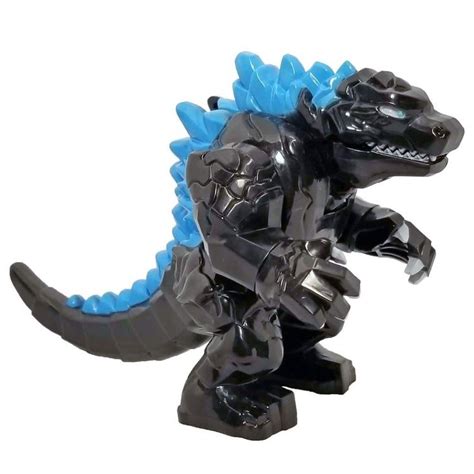 Minifig Large Godzilla Black | Minifig, Godzilla, Cool lego creations