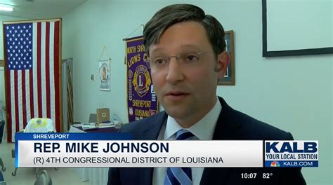 Rep. Mike Johnson talks tax reform at Shreveport Lions Club ...