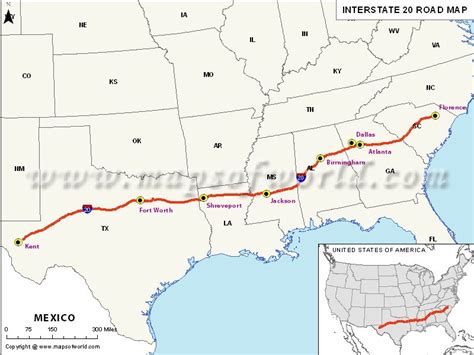 #Interstate #Map #Texas #Louisiana #Mississippi #Alabama #Georgia # ...