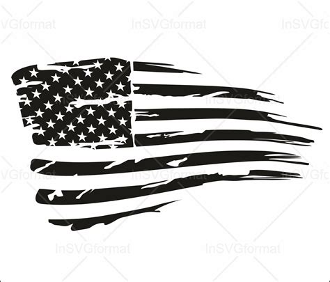 Distressed American Flag Svg Cricut