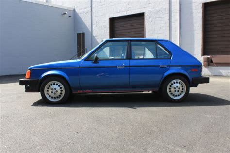 *RARE* 1-OF-800 * 1986 DODGE OMNI GLH TURBO * ONLY 32K MILES !! * - Classic Dodge OMNI GLH TURBO ...