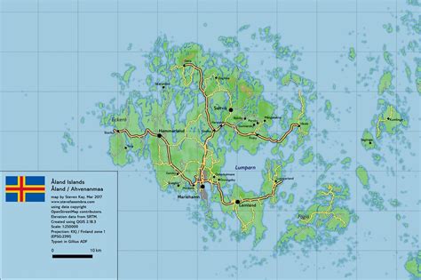 aland map | qgis 2.18.3, Mar 2017 it seems the circular bay … | Flickr