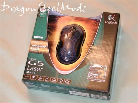 Logitech G5 Laser Gaming Mouse Rev2 | DragonSteelMods