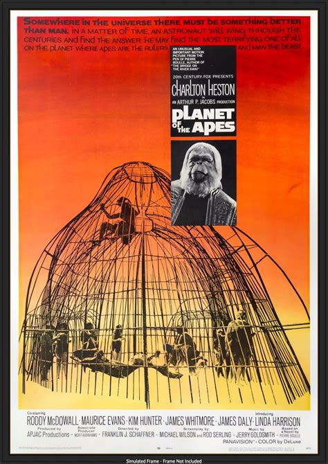 Planet of the Apes (1968) Original One-Sheet Movie Poster - Original ...