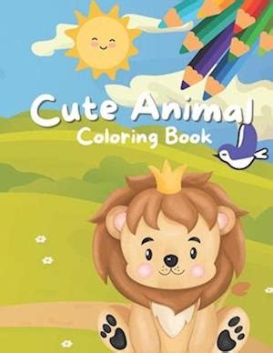 Få Animal Coloring Pages: Cute animal Coloring Book af Skye Ogley som Hæftet bog på engelsk