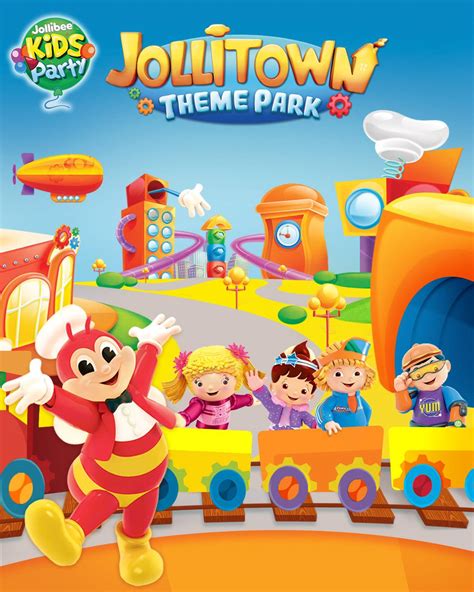 Jollibee - Book our newest Jollitown Theme Park party...