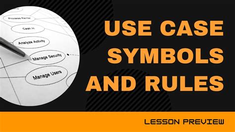 Use Case Diagram Symbols and Rules Explained | การ เขียน use case ...