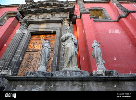 Mexico City streets in historic center near Zocalo Square Stock Photo ...