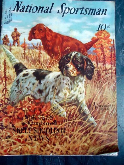 17 Best images about Vintage Hunting and Fishing magazine covers on Pinterest | Cocker spaniel ...