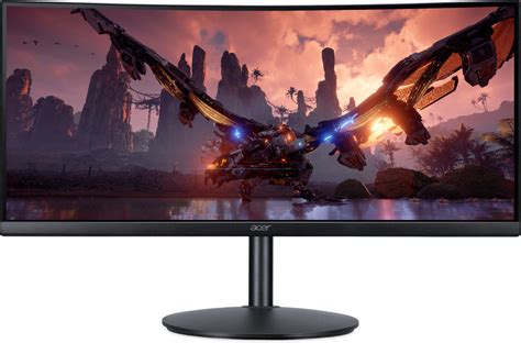 34" Acer 1440p 144Hz 1ms FreeSync Premium Pro HDR Curved Ultrawide ...